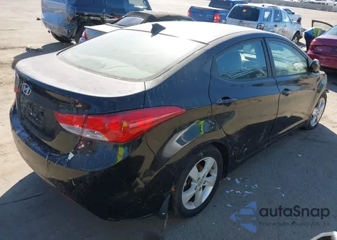 2012 Hyundai Elantra Gls (Ulsan Plant) from USA, damaged, VIN KMHDH4AEXCU382588